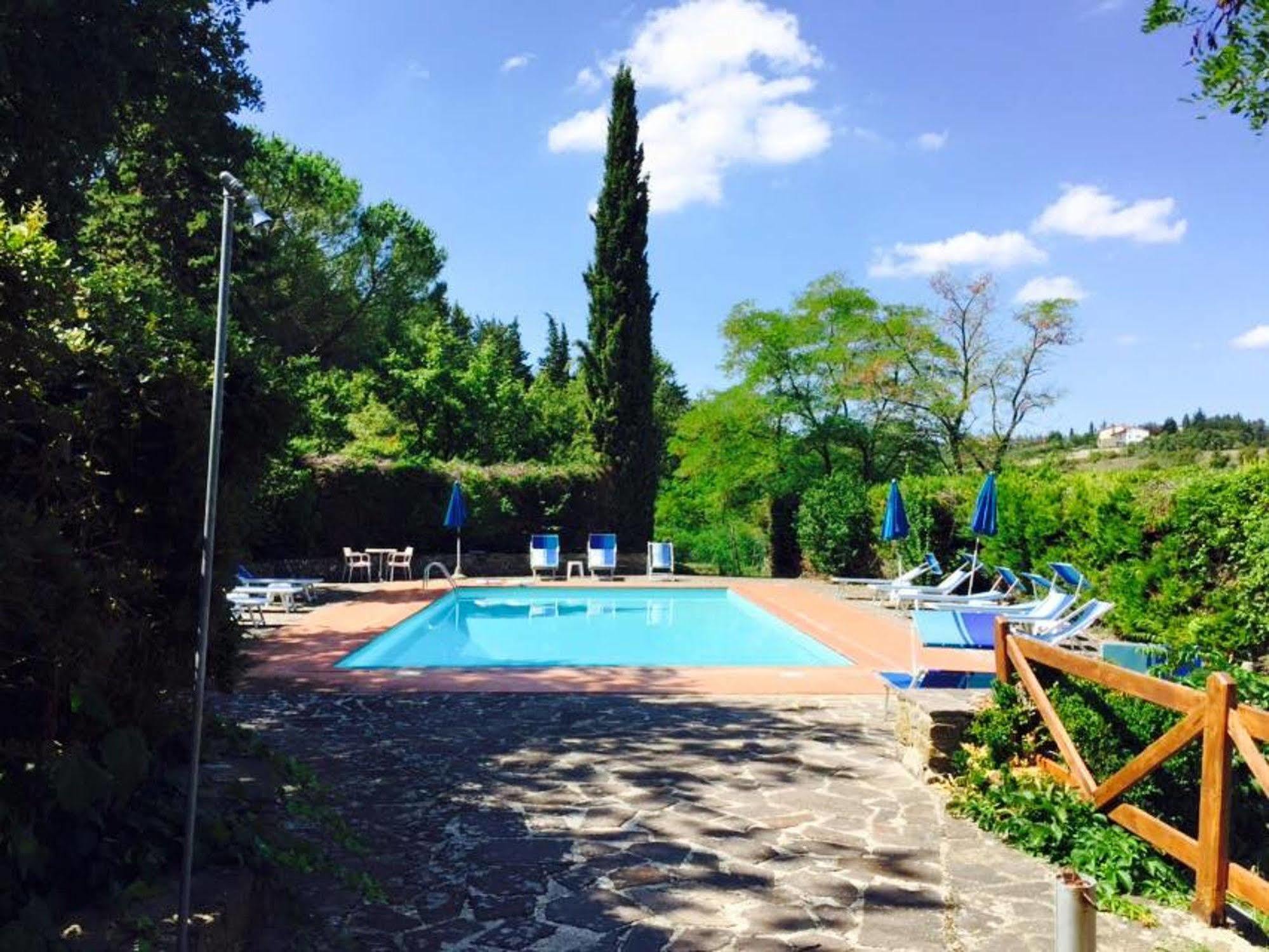 Albergo Il Colombaio Castellina in Chianti Exteriör bild