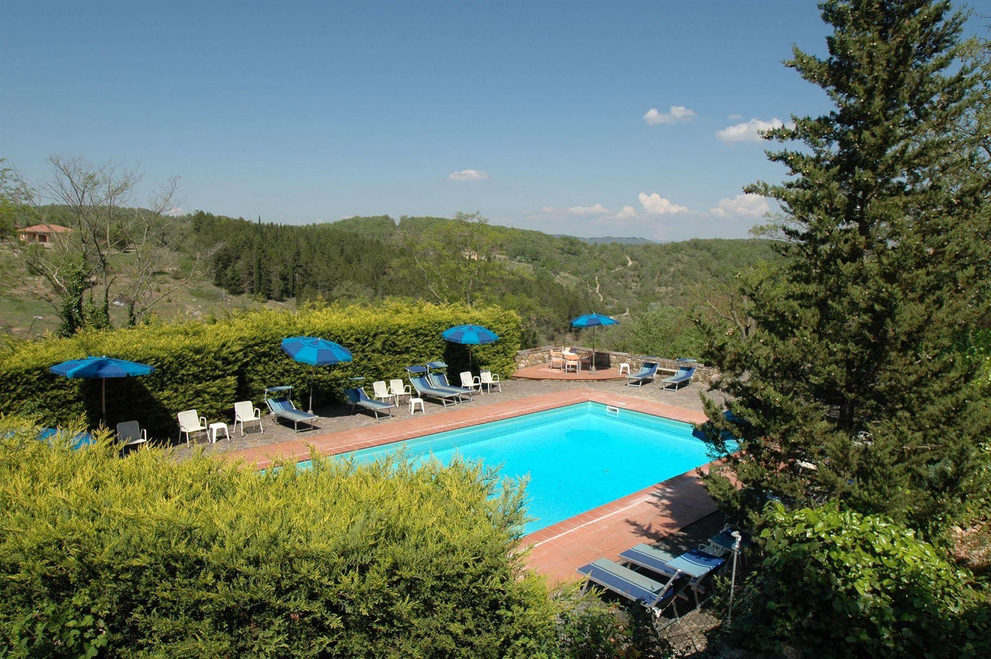 Albergo Il Colombaio Castellina in Chianti Exteriör bild